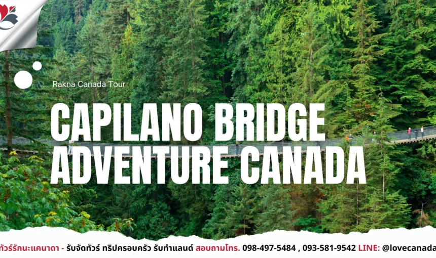 Capilano Suspension Bridge สะพานแขวนสุดหวาดเสียว