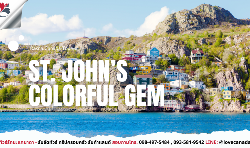 St. John’s เมืองสีสันสดใสริมมหาสมุทรแอตแลนติก